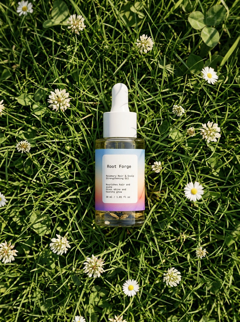 Rosemary Hair & Scalp Strengthening Oil — Root Forge