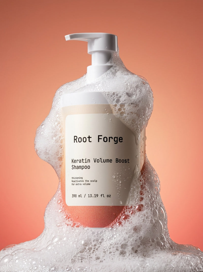 Keratin Volume Boost Shampoo — Root Forge